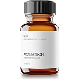 AromaTech Noir Premium Aroma Oil – Bold & Luxurious Home Fragrance with Notes of Cedarwood, Musk, Fig & Black Tea for Scent Diffusers, Cold-Air and UltraSonic Scent Machines – 2 fl oz, 60 mL