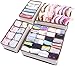 Amelitory Underwear Organizer Drawer Divider Foldable for Bras Panties Socks 4 Set, Beige