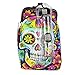 Soft Cigarette Pouch Lighter Case with Snap Clasp Closure, Includes Free Lighter – Skull with Flowersthumb 3
