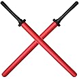 LALAPORT 35" Practice Padded Foam Sparring Sword Set with ABS Handle and PVC Core