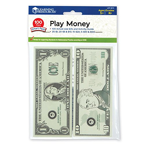 Learning resources play money smart pack