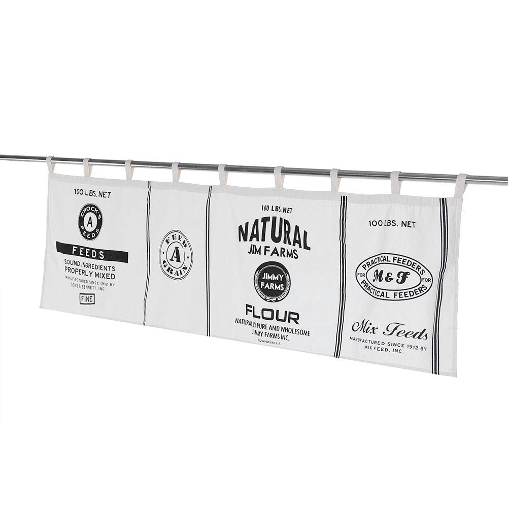 Half Window Curtain, Cafe Curtain Durable Kitchen Curtains for Bedroom for Cafe for Kitchen for Bathroom