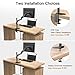 ErGear Monitor Mount for 15-32″ Flat/Curved Monitors, Full Motion Gas Spring Arm Improved LCD/LED Computer Monitor Riser, Height/Angle Adjustable Single Desk Mount Stand, Holds up to 17.6lbs, Blackthumb 4