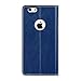 iPhone 6S Plus / 6 Plus Case, Belemay Genuine Cowhide Leather Case Wallet, Slim Flip Book Cover with Credit Card Holder, Kickstand, Money Pouch for iPhone 6s Plus & iPhone 6 Plus - Midnight Blue