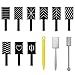 Vrenmol 12pcs Different Designs Cat Eyes Magnet Sticks for DIY Magic 3D Magnetic Nail Gel Polish Magical Nail Tools