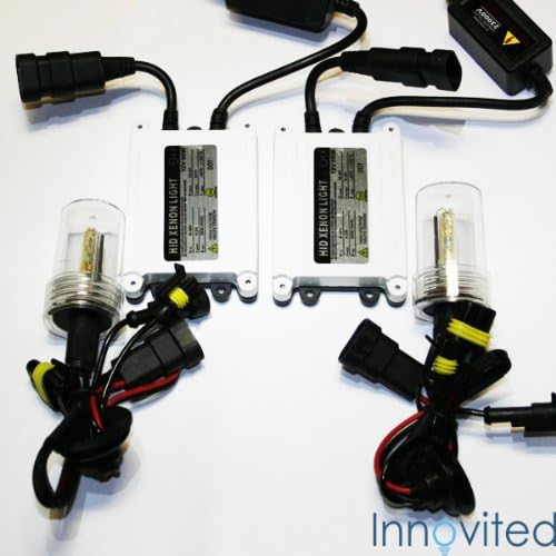 Innovited 55w Ac HID Xenon Conversion Kit H11 H9 H8 10000k Slim Ballast