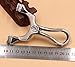 Titanium Steel Slingshot for Flat Bands Stainless Steel Outdoor Hunting Fishing Shooting Slingshots Target Practice