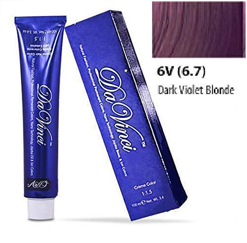 DaVinciHair Color 6V - Dark Violet Blonde (3.4 oz.)