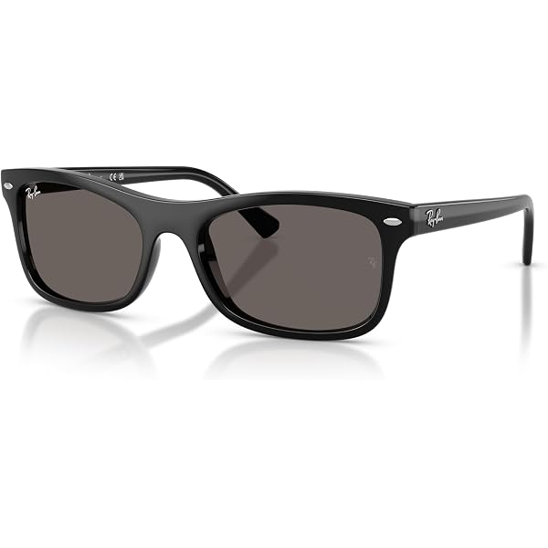 Amazon.com: Ray-Ban RB4260D 601/1 57MM Black/Dark Grey Classic