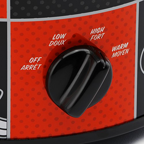Disney DCM200CN Mickey Mouse Slow Cooker, 2Quart, Red/Black Pricepulse
