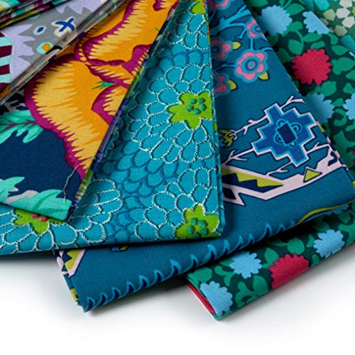 FreeSpirit Fabrics 50 Piece Designer Fat Quarter Fabric, Multicolor