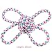 [Upgrade Version] Well Love Dog Toys - Chew Toys - 100 Natural Cotton Rope - Squeak Toys - Dog Balls - Dog Bones - Plush Dog Toy - Dog Ropes - Tug of War Ball - Toys for Dog 6pack Set