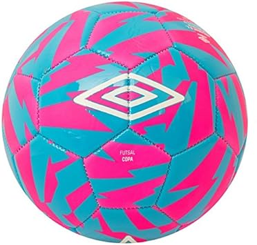 UMBRO Futsal Copa Balón Fútbol, Rosa (Pink GLO) / Azul (Diva Blue ...