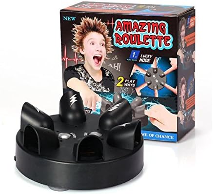 Unetox Shocking Roulette Electric Shock Game Shocking Shot Party Game Roulette Shot Entertainment Prank Toy