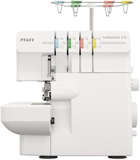 Pfaff Sewing Machine Hobbylock 2 0 White Amazon De Kuche Haushalt