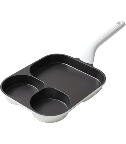 Sartén Aluminio Hornillas Sartén 7 Huecos Antiadherente - Para Huevos, Hamburguesas Y Panqueques Accesorio Cocina Práctico