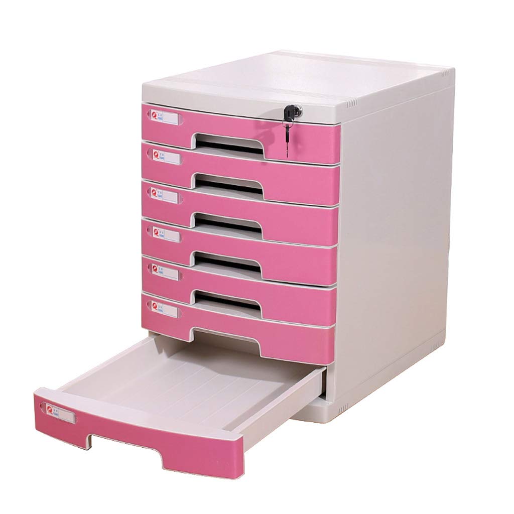 File Cabinets Huxiuping Seven Layer A4 File Drawer Cabinet Office