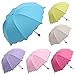 Umbrellas Protect waterproof and easy to carry Anti-UV Sun/Rain flowers Folding Umbrella Women Bumbershoot Beige