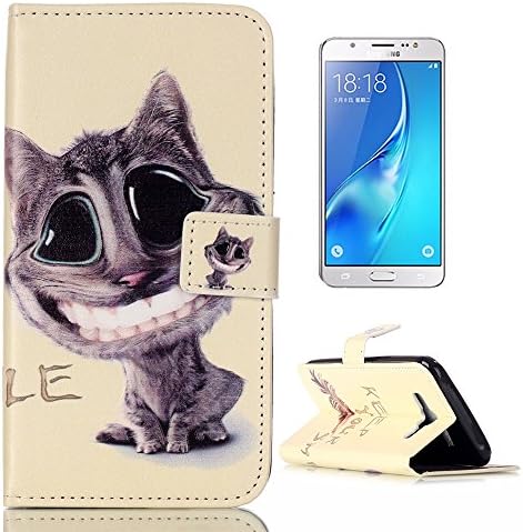 J3 Case, Express Prime Case, Amp Prime Case, Goforth2017 Premium PU Leather Flip Wallet Case with Free Screen Protector Samsung Galaxy J3 2015/ J3 2016/ J3 V/ Express Prime/ Amp Prime/ Sol