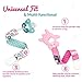Liname Neutral Pacifier Clip - 3 Pack Pacifier Clips for Boys & Girls - Binky Holder Soothie Paci Clip Binkie Clip - Unisex Pacifer Clip - Baby Pacifier Clip and Pacifier Holder