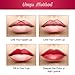 Proteove Lip Liner Set - 12 Colors Lip Pencils & Black Eyeliner Duo w/Free Pencil Sharpeners, Highly-pigmented Designed are Perfect for Shaping, Lining or Filling in the Lips for a Fuller Look