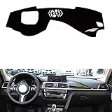 leather dash board cover mat Compatible with BMW 3