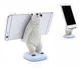 Cute Polar Bear Animals Cell Phone Stand for Desk