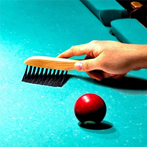 Reminder me Brush Wooden Pool Table Cleaning Tool Accessories 9 Inch Pair Billiard Table Rail