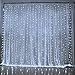Valuetom 304 LED Curtain Lights Fairy String Twinkle Lighting for Party Wedding Home Garden Decoration 9.8Ft9.8Ft (White)