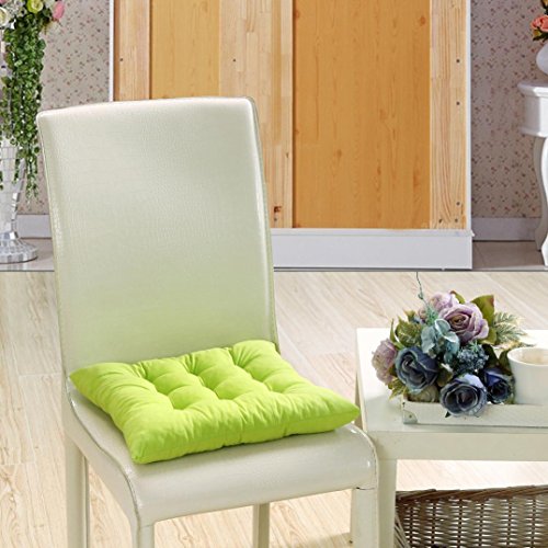 Iuhan Fashion Indoor Outdoor Garden Patio Home Kitchen Office Chair
Seat Cushion Pads (Green)