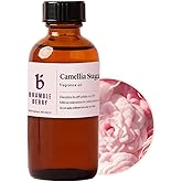 Bramble Berry Camellia Sugar Fragrance Oil 2 oz | Soft Floral Sweet Scent for Soap Making, Candles, Lotion, Bath Bombs & Perfume | Skin Safe, Vegan, Paraben & Phthalate Free