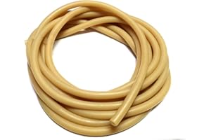 SPEARFISHING WORLD Rubber for Spearfishing Speargun Band/Sling 5/8 inch (16mm) O.D. x 1/8" I.D. by The Foot - Variety of Colors - PrimeLine Natural Rubber