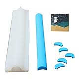 BOOWAN NICOLE Moon Silicone Column Embed Molds for