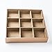 Huji Stackable Jewelry Trays Organizer Storage Rings Earrings Bracelets Watches Necklaces (1, Camel Brown Stack-able Trays)