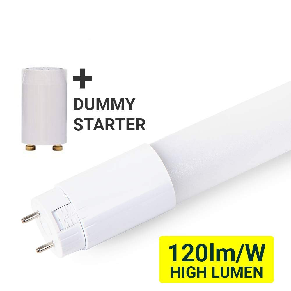High Brightness LED Tube 120 cm 18 W/W 120 LM 6000 K Cool White Light T8 G13 3-Year Guarantee A + + Energy