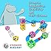 Hippococo Magnetic 3D Building Blocks with Marble Run Game: New Innovative STEM Educational Toy for Boys/Girls, Durable, Sturdy & Safe Construction Set, Promote Kids Creativity & Imagination (32 PCS)