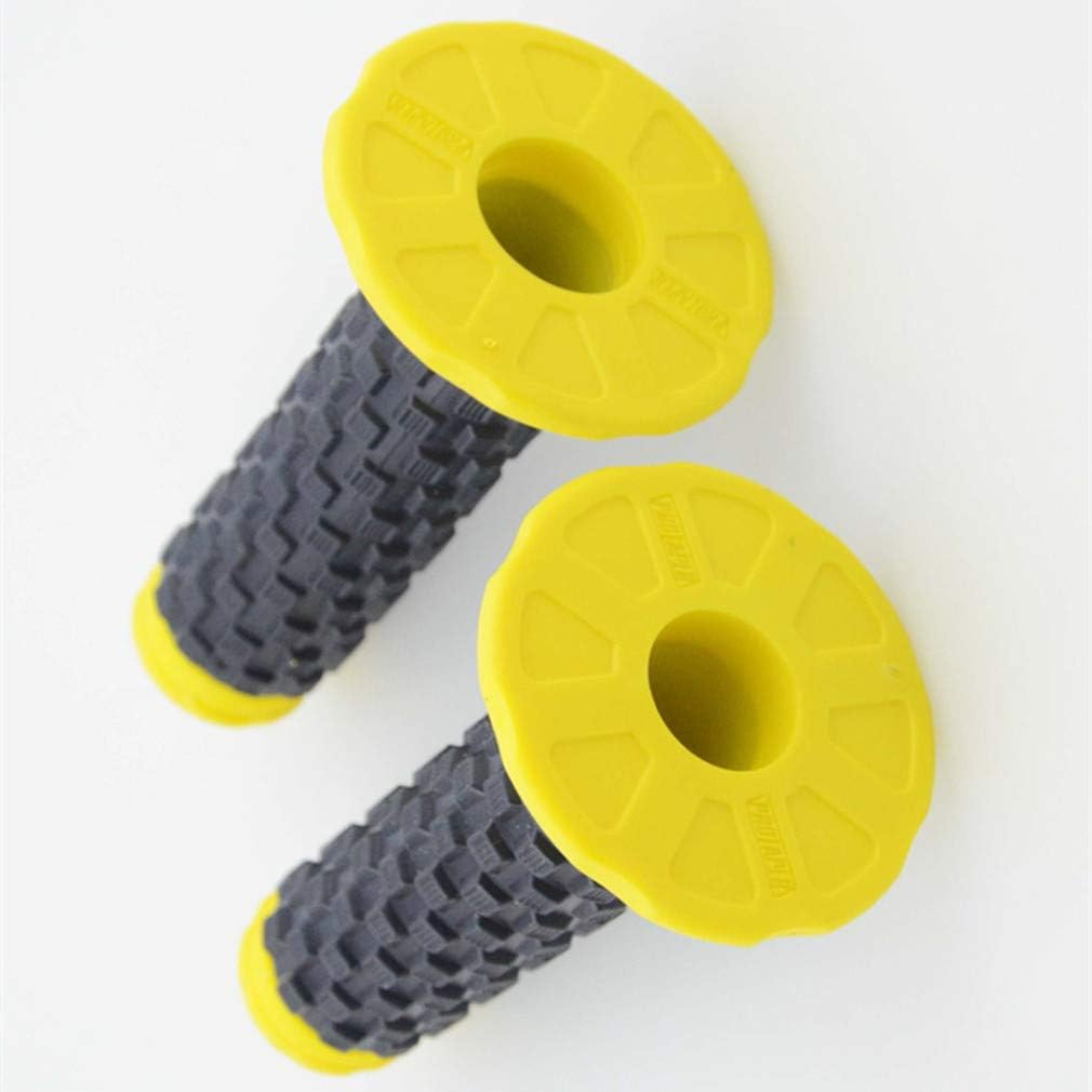 GOOFIT Universal 7/8" Handlebar Grip Soft Rubber Comfort Racing Grip fit for XR 50 KLX SSR Pit MX Dirt Bike Scooter ATV: Automotive