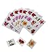Moon Boat Luau Hibiscus Temporary Tattoos -Hawaiian/Tropical/Flamingo/Summer Pool Party Decorations Supplies Favors 144PCS