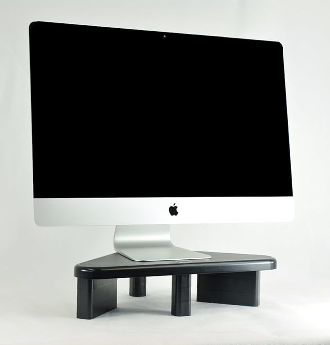 Corner Monitor Stand Height Adjustable 2.54cm 12.20cm Lifetime Warranty Amazon.co.uk