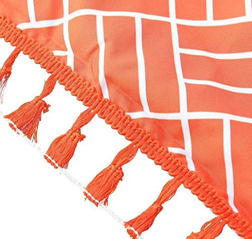 Sandistore Rainbow Beach Mat Mandala Blanket Wall Hanging Tapestry Stripe Towel Yoga (59'' X 30'')