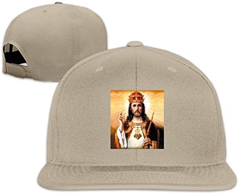 Catholic Jesus Pictures Adult Fashion Snapback Cap Adjustable Natural