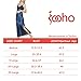iooho Women's Satin Nightgown Long Slip Sleeveless Sleepwear Night Dress Sexy Night Wear For Women