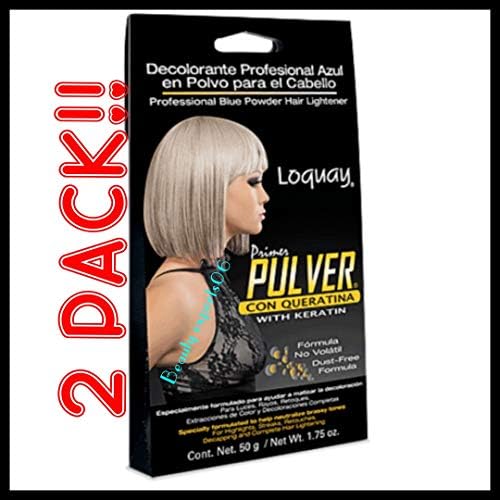 2 PACK!! First Pulver Bleach with Keratin 50 gr/Primer Pulver Decolorante con Queratina 50 gr