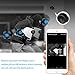 Mini WIFI Camera, Ansteker Wireless Hidden Portable Camera 1080P Small Home Security Nanny Cam with Night Vision and Motion Detection