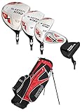 Nitro Golf- Blaster 15 Piece Complete Set with Bag Graphite/Steel