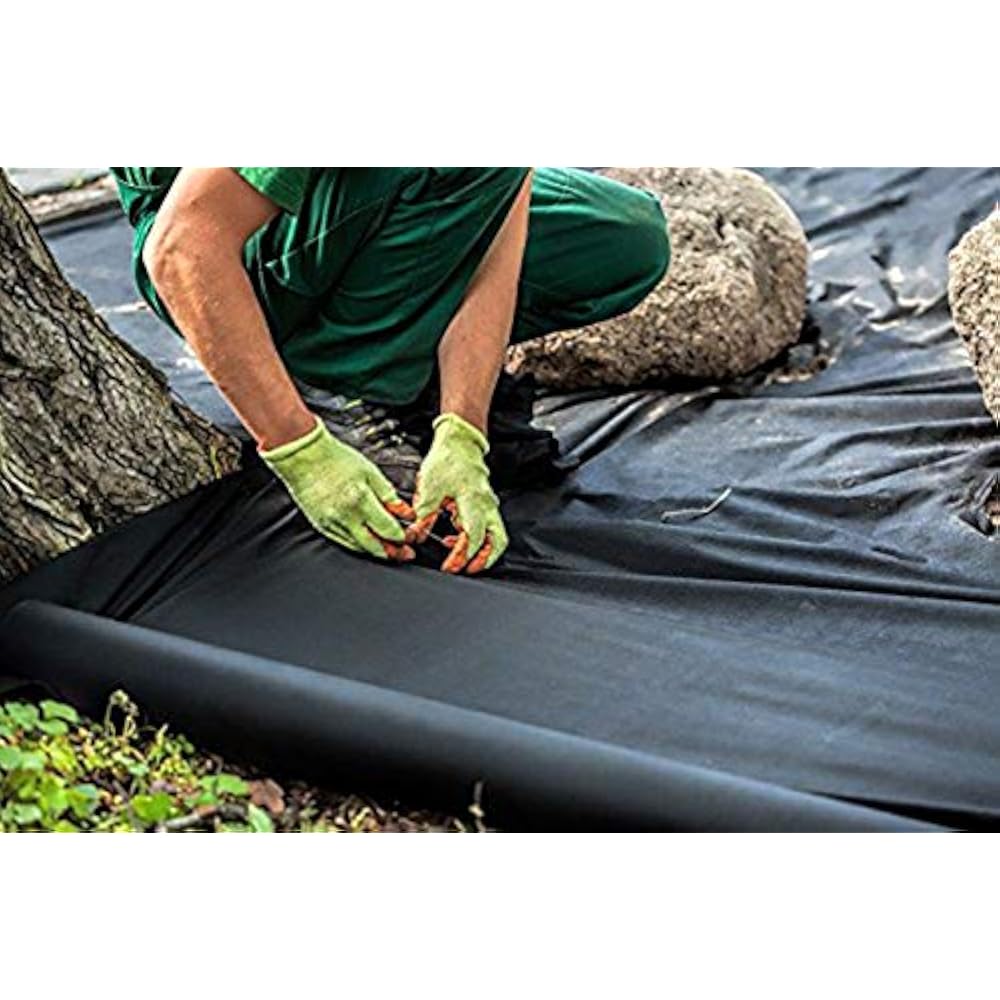 HOOPLE Garden Weed Barrier. Premium Pro Ultra Thick Landscape Fabric, Weeds For eBay