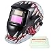 iMeshbean Pro Large View Solar Auto-Darkening Welding & Grinding Helmet +2 pcs Extra Lens Covers ANSI Certified Model#1034-1 Year Warranty USA