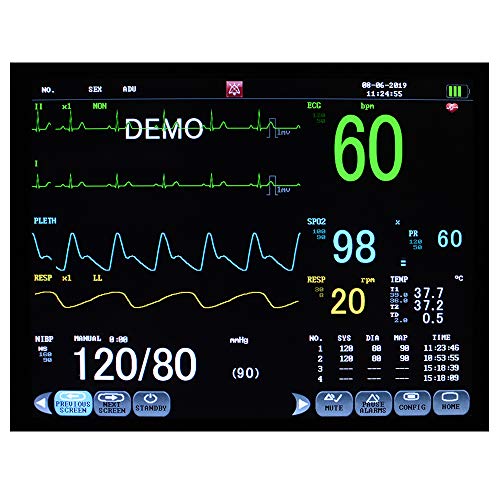 Pevor 12.1 Inch Monitor Multi-Parameter Monitor Vital Sign