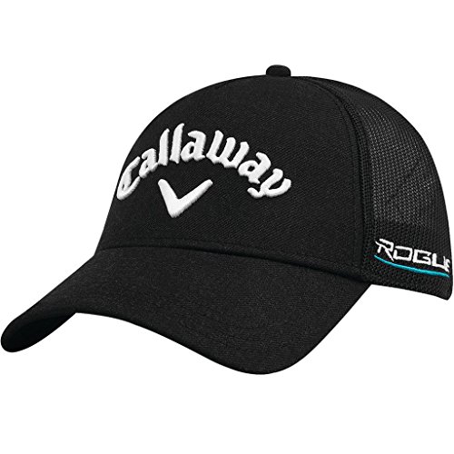 Callaway Golf 2018 Tour Authentic Adjustable Trucker Hat, Black