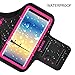 SOSONS Armband for Samsung Galaxy Note 8/9/10/20+,Galaxy S22/S21/S10/S9/S8+, Water Resistant Sports Gym Armband Case for Samsung Galaxy Note/S/A/F Series,with Card Pockets and Key Slot(Pink)
